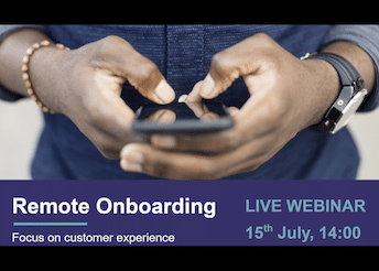 Remote customer onboarding