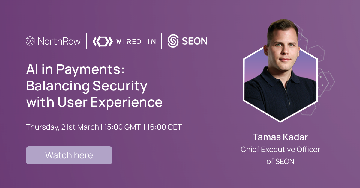 SEON - AI in payments webinar